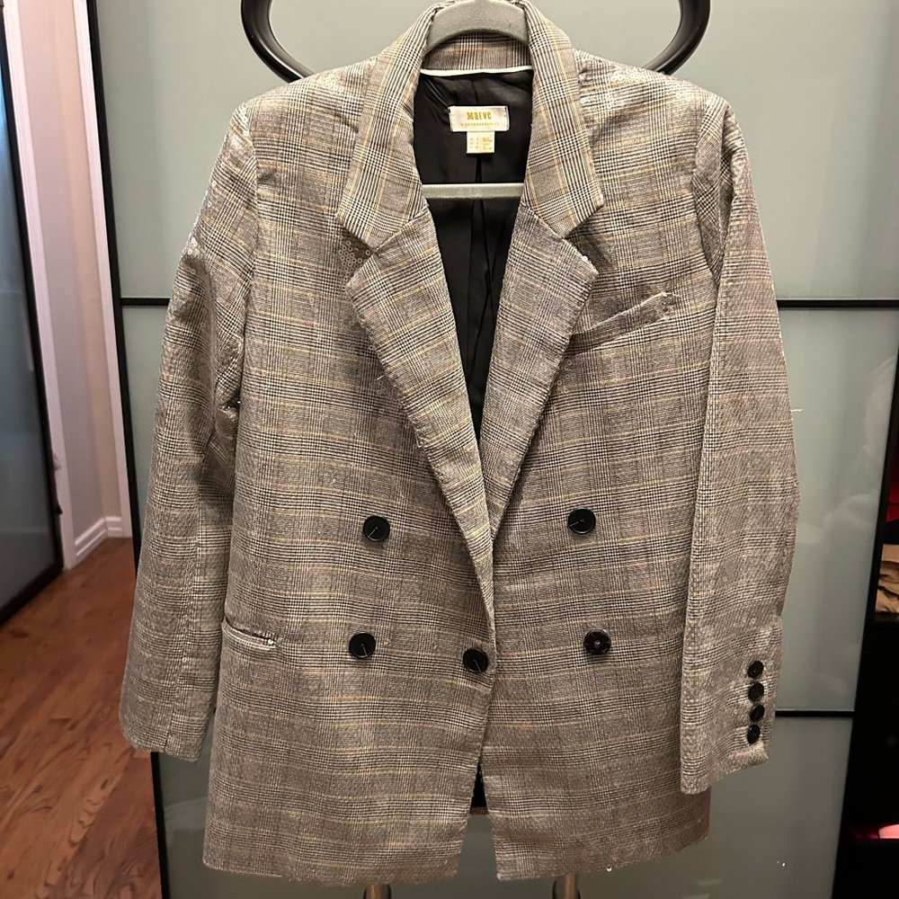 Maeve Sequin Blazer